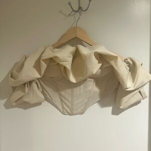 PRETTYLITTLETHING corset top size 8